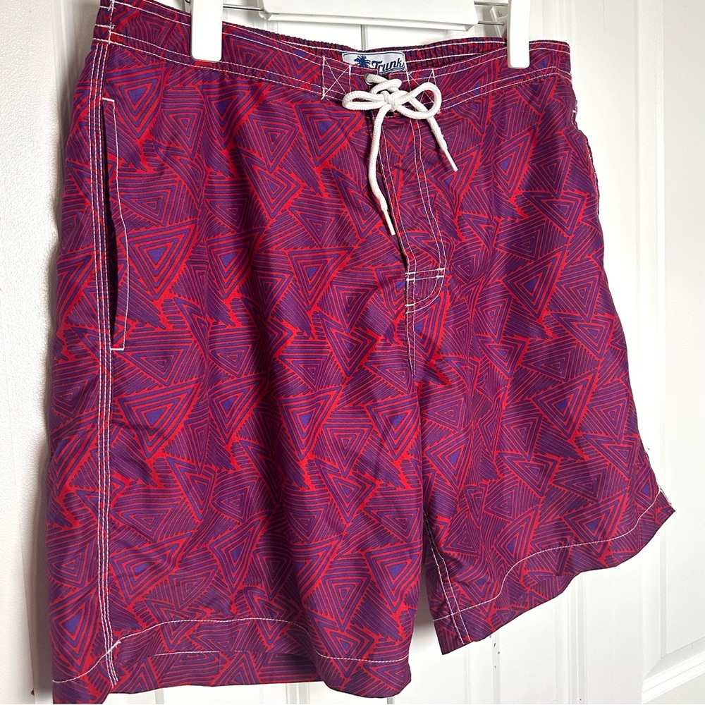 Trunks Surf and Swim Co. Lotus Triangle Swami Board shorts  Size XL